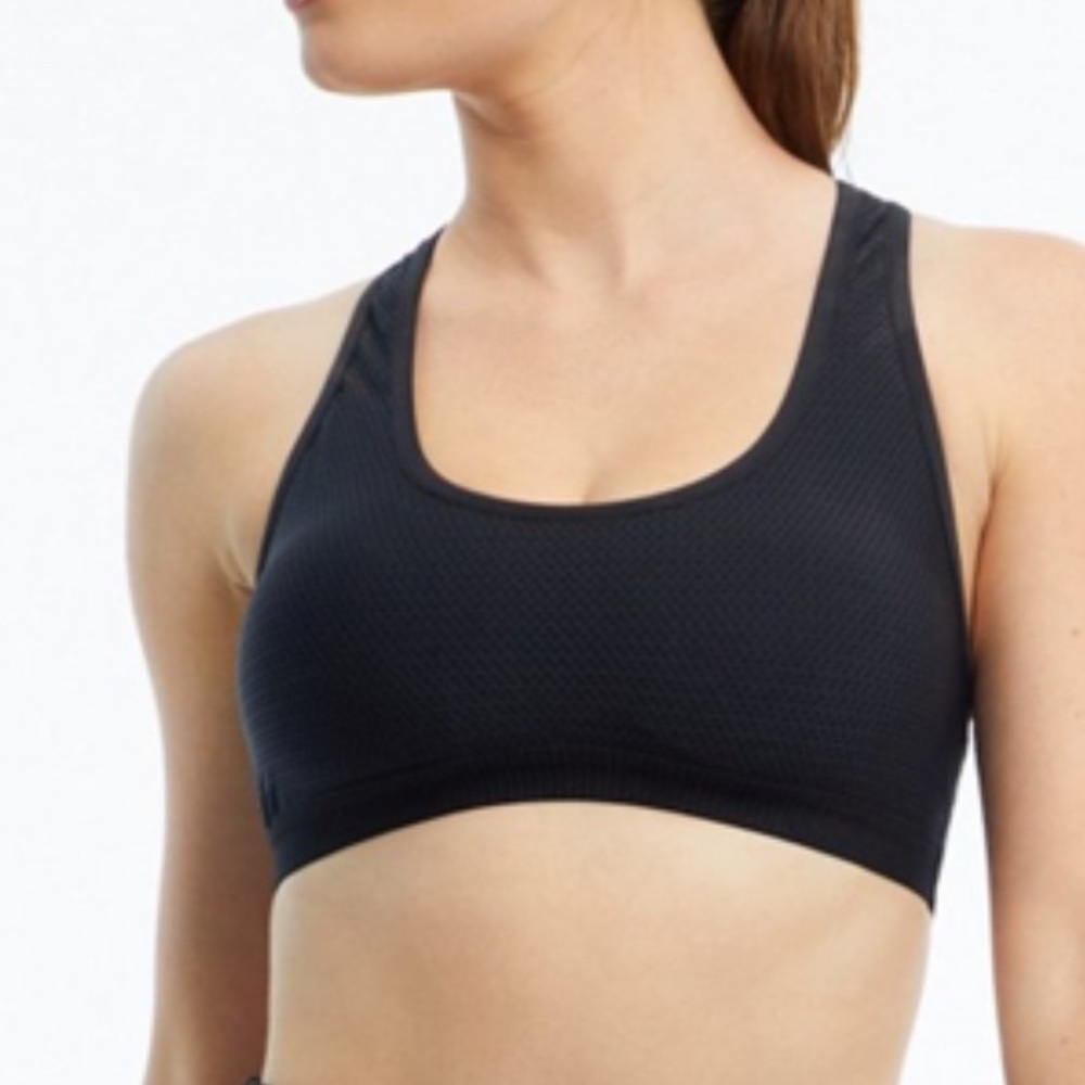 Black Racerback Sports Bra - Picture 10 of 10